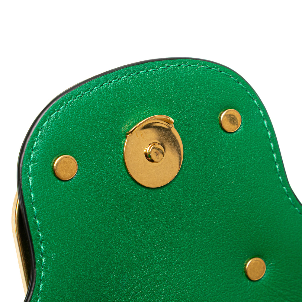 Pre-Loved Valentino Calfskin VLogo Loco Satchel - Picture 11 of 12